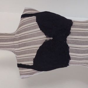 Vestiny Vintage Black Delicate Dreams Underwire Bra Size 34DD NWT Sample